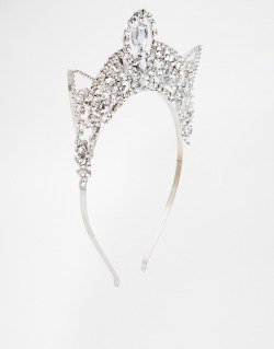 a-harlots-progress:I need this for my wedding!ASOS Jewel Cat Ears Hair Crown