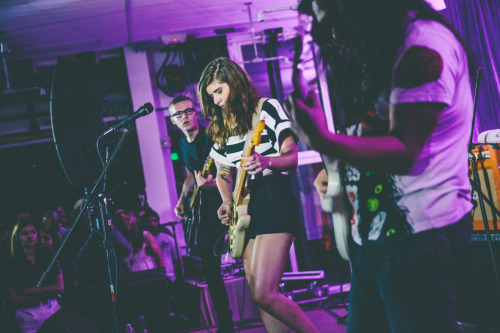 irlirl:  BEST COAST x ADAM HARDING - April 16, 2015Indie rockers bestcoastofficial and director hadamadgrin created a real-life version of the new album, California Nights, with the San Jacinto Mountains in the background, and acehotel and Swim Club