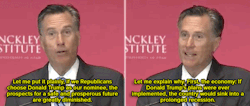 dooms-word-is-law:  blue-pixiedust:  soloontherocks:  cutecreative:  cocochampange:  floozys:  micdotcom:  Watch: When Mitt Romney makes the same points as John Oliver, you know shit’s gone south.   this is ‘the villain helps the heroes take down