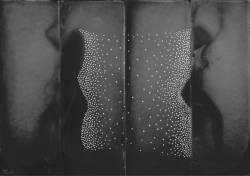 zelkonedic: 2015, The Act Of Separation Four panels tintype #handmade #analogphotography #wetplatecollodion #tintypes #artphotography #love#blackandwhitephotography #australianartist #instagood #darkroom #photo #foto #fotografie #largeformat