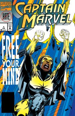 superheroesincolor:    Captain Marvel   #1 (1994) //  Marvel Comics Captain Marvel (Monica Rambeau)   Story: Dwayne McDuffie &amp; Dwight D. Coye, art: M.D. Bright   Get it here    [Follow SuperheroesInColor faceb / instag / twitter / tumblr / pinterest]