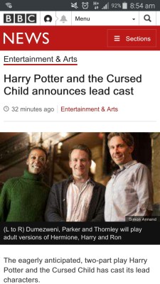 ser-cullen-rutherford:  I AM OUTRAGED BY THE CASTING CHOICE FOR ‘HARRY POTTER AND THE CURSED CHILD’.  HOW DARE THEY?!  HOW DARE THEY CAST RON WEASLEY AS A NON-GINGER?!  