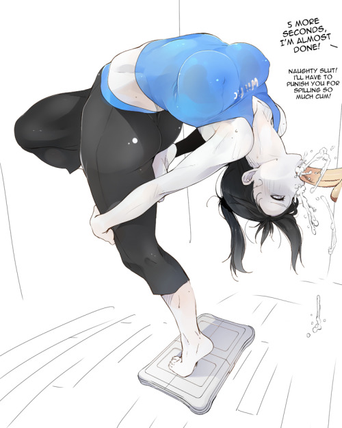 rule34andstuff:  Top 10 Rule 34 Babes the Year: 7. Wii Fit Trainer(Nintendo).
