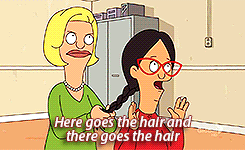 Thebelchers:  “You Know Dakota, When I Braid Louise’s Hair I Sing Her A Song.”