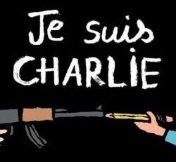 r-e-belle:  r-e-belle:  t-ygress:  Today is a very sad day for France. A satyrical newspaper: Charlie Hebdo, was attacked by 2 terrorists and 12 people lost their lives. 20 are badly hurt and 4 are fighting for their lives right now. In a free country