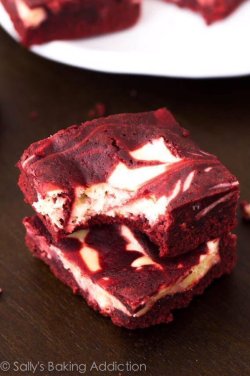 the-shy-fa:  So I’ve had this recipe, and within the next few months I had put on like 20lbs. I’m not saying there’s a DIRECT correlation, but what I AM saying is please someone make me some red velvet brownies they were amazing. 