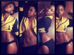 pangeasgarden:  lesbianesetrini:  theycallhasassy:  fuckyeahdarkgirls:  Dark Skin is IN…. Twitter/Instagram @keniicole  look at that body sick  work   Would UdoU?… What is your Afrosensual Portrait?  