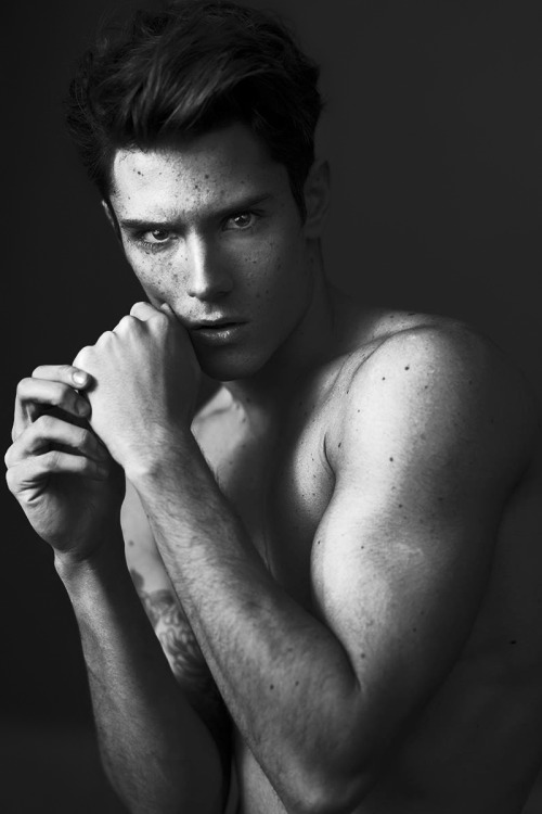 strangeforeignbeauty:  Diego Barrueco | Photographed by Dimitris Theocharis [ b&w | male models | popular | facebook | twitter | google  | instagram ] 