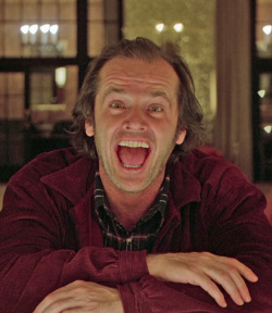 fantascientificamentevintage:  Jack Nicholson, Shining (1980) 