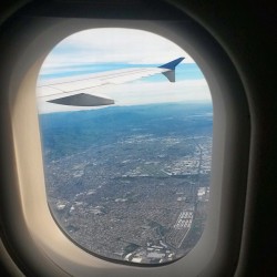 Bye bye #bayarea!!! #airplane Are you afraid of heights? #fear