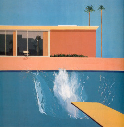 likeafieldmouse:  David Hockney - A Bigger Splash (1967) 
