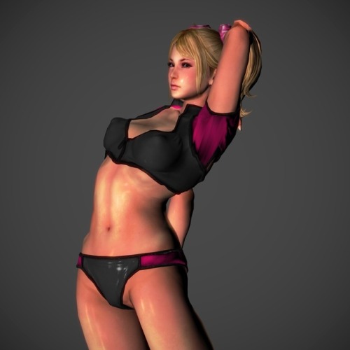 bocchi-ranger:  Juliet - Workout Outfit   Juliet Starling from Lollipop Chainsaw.©KADOKAWA GAMES / GRASSHOPPER MANUFACTURE. Features of my model >>Read me<<CreditsBody by wsadqc-2, cunihinx, Dr. XPS and Irokichigai01.Clothes by rolance, zareef