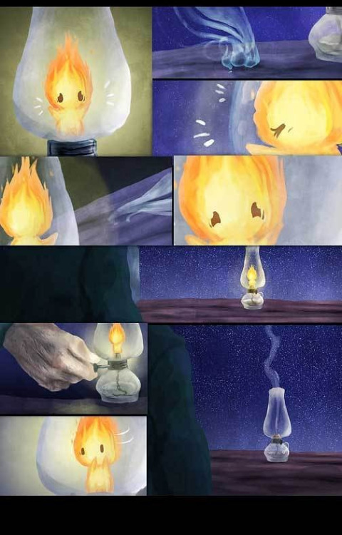 nanavaltiel:  911-fangirl-emergency:  gastontodd:  dildo—-baggins:  feathers-theangel:  1los:  Hold Close - IngridTan  excuse you did you just make me cry over a flame and a drop of water  Yes, yes they did.   What kind of emotional wreck am i when