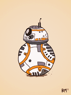 branmoats:  BB8 - Star Wars Emoji Series 