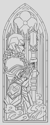 setius-art:  lines :V WIP gw2 commissiontook a bit longer cause I was messing around with some buddies~