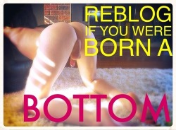 bdsmsub69:  Yes. Imma bottom!  me too!