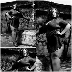 It&rsquo;s September 7th and that&rsquo;s 7 of the 30 in 30 project. So here with a either the 2nd or 3rd shoot with @kymberly_nichole #plus #fashion #stacked #thick #photosbyphelps  #plusmodel