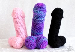moare:  Introducing Wonka’s Willy Factory! My Etsy shop chock full o’ colorful crochet Willies and Spermies is now open for business, go have a look around! (It’s still a teeny bit under construction, just pretend like there’s a shop description