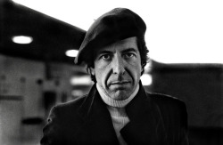 mesogeios:  Leonard Cohen photographed by Claude Gassian