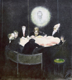 zombienormal:  The Ghostly Voice, Karl Schiedermair, Jugend magazine, 1921. Via. 