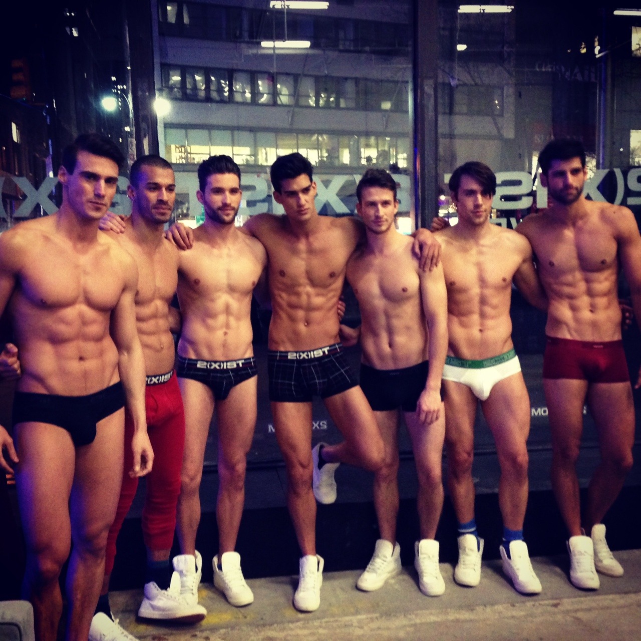 awkwardtbird:  “The Men of the 2(X)IST Runway (From left to right): Conrad Blane