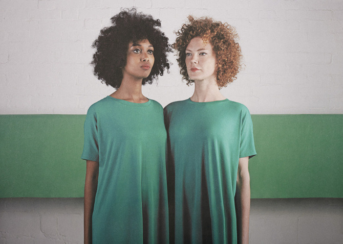 heldersangel:  asylum-art:  Twins by Alma Haser  The series features two girls who