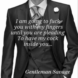 cravehiminallways212:  agentlemanandasavage:  Gentleman Savage   Omg…o_O  Dragging out orgasm after orgasm after orgasm&hellip;.. Until you are reduced to a satisfied quivering heap &hellip;&hellip; 💋