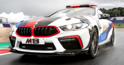 carsthatnevermadeitetc:  BMW M8 MotoGP Safety Car, 2019. BMW M GmbH have presented their latest official MotoGP Safety Car. 