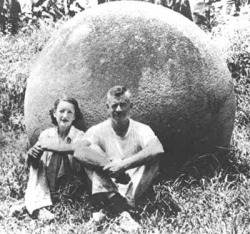 Giant Stone Balls - Workmen hacking their way through the dense jungle of Costa Rica to clear an area for banana plantations in the 1930s stumbled upon some incredible objects: dozens of stone balls, many of which were perfectly spherical. They varied