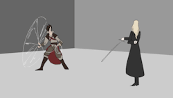 purr2meagain:  vividhotsexy:  duboiscatherine:My favourite part of Castlevania are the sweet fight scenes. I can’t make anything that crazy but I had fun making a little something.    Isso, boa garota 😈❤