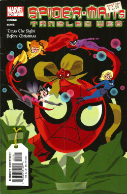 Spider-Man’s Tangled Web No. 21 (Marvel Comics, 2003). Art by Darwyn Cooke and Jay Bone. Colouring by Matt Hollingsworth.From a comic shop in Singapore.