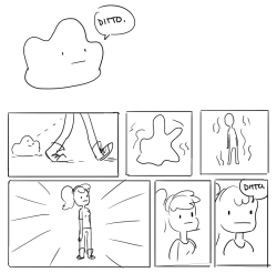 uglyfun:comics about ditto