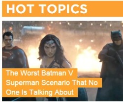 warlocksmith:  they are finally talking about my theory that supermans feces is also bullet proof and he has to convince batman to smear himself with it to survive the fight with doomsday  