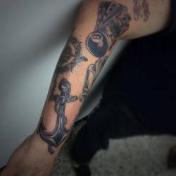 Brazo en proceso #tattoo #tatuaje #tatu #tattooblack #ink #inked #inkedup #inklife #black #blackink #blacktattoo #blackandgray #Venezuela #lara #barquisimeto #gabodiaz04