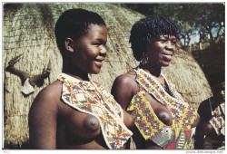   Zulu women, via Delcampe.   