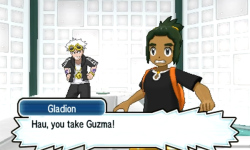 thepuppeteer-andthetrashmob:  CAN WE TALK ABOUT THESE FACES WHEN GLADION TELLS HAU TO FIGHT GUZMA? HAU IS TERRIFIED OF FIGHTING GUZMA, AND GUZMA’S SO EAGER TO BEAT THE CRAP OUT OF HIM!