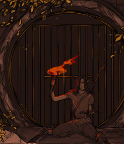 The Elder Scrolls Illustration Challenge Theme I: The Champion of Cyrodiil Escapes the Prison | Process | PSDI&rsquo;ve been mulling over taking part in The Elder Scrolls Ilustration Challenge for a while now. I always stepped back from the challenge