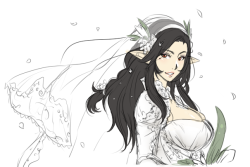 Obligatory Sora wedding doodle. 