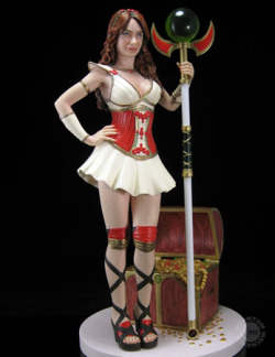 savingthrowvssexy:  nudityandnerdery:  I know what I want for my birthday. (via Codex 1:6 Scale Figure)  A Codex Real Doll? Me too. 