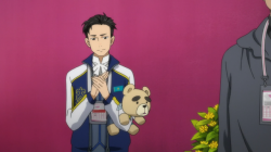 fuku-shuu: If young JJ is South Park Cartman then is Otabek’s bear TED??? ETA: IT FREAKIN IS THE TED BEAR as confirmed by Otabek’s inspiration, Kazakh figure skater Denis Ten. Holy cow I never realized!! 