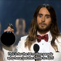 I knew he was gonna get it. jared leto is the man