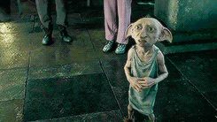cleopctra: &ldquo;This, sir?&rdquo; said Dobby, plucking at the pillowcase. “‘Tis a mark of the house-elf’s enslavement, sir. Dobby can only be freed if his masters present him with clothes, sir. The family is careful not to pass Dobby even a sock,