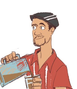 t1mco:  My name’s Usnavi and you’ve probably never heard my name Gotta practice with a different tablet since I’m lending my sister my Intuos.  Also I’m obsessed with In The Heights way too late but that’s the story of my existence innit 