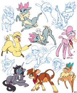 needs-more-butts:  saucysorc:  The hoofed cuties of Them’s Fightin’ Herds!  hot damn yes   about time~ &lt; |D