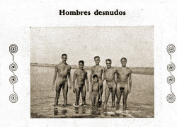 Vintage nudistNaturist magazine, Spanish