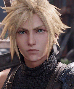 ydotome:    Cloud in the  FINAL FANTASY VII REMAKE for TGS 2019
