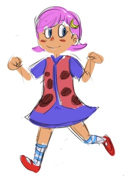 Forgot to post these lolI’ve been playing a lot of animal crossing and I wanted to draw my character from WW cuz I thought she was real cute!