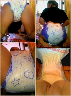 littlemizzriley:  I put my ABUs to the test today, I wet them FIVE times!!!! No leaks, just a saturated diaper :D