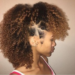 2frochicks:  Bantu Knot Mohawk @hazel_goddesss | www.2FroChicks.com ——————— #2FroChicks #NaturalHair #Melanin #Curls #Curlyhair #Afro #Brownbeauty #BlackGirlsRock #BrownGirl #BlackGirls #Kinkyhair #bighair #Braids #afrostyle #Naturals #curlfriends