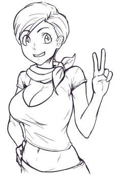 Some Bulma, been trying Dragonball FighterZ, im not very good. 